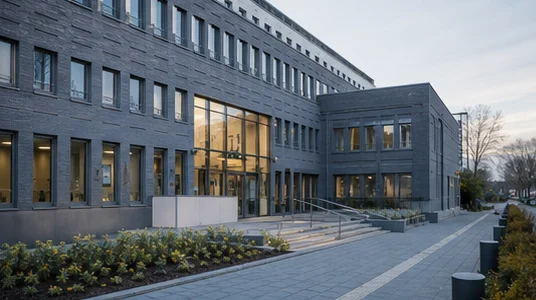 Objektbetreuung für öffentliche Einrichtungen in Bad Segeberg Modernes Verwaltungsgebäude als Referenzmotiv für FMFK Objektbetreuung in Bad Segeberg