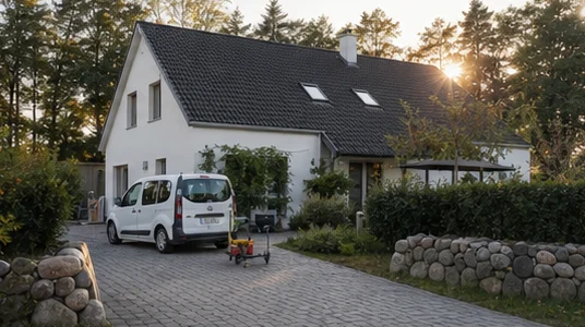 Hausmeisterservice für private Immobilien im Kreis Segeberg Private Immobilie im Kreis Segeberg als Referenzmotiv für FMFK Hausmeisterservice